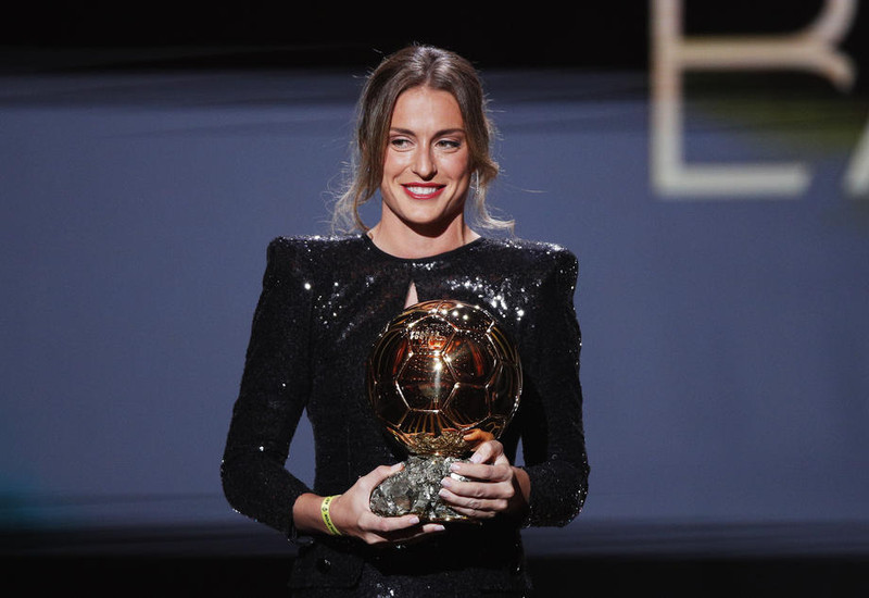 Alexia Putellas er vel að verðlaununum komin en hún vann þrennuna með sterku liði Barcelona