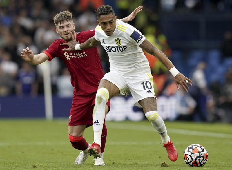 Raphinha er lykilmaður hjá Leeds.