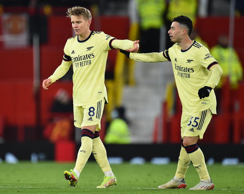Martin Ödegaard og Gabriel Martinelli eru mikilvægir.
