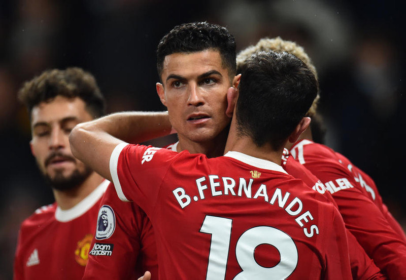 Cristiano Ronaldo kom mikið fyrir í Twitter-dagsins