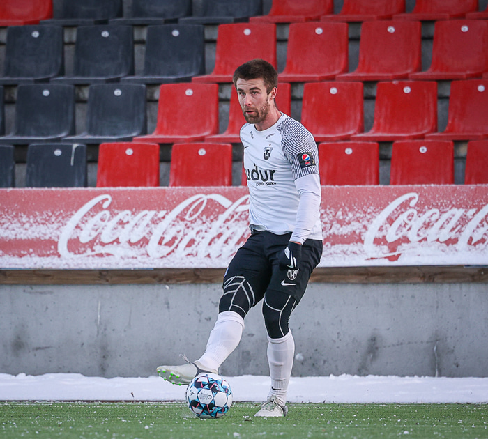 Miðvörðurinn Guðmundur Kristjánsson