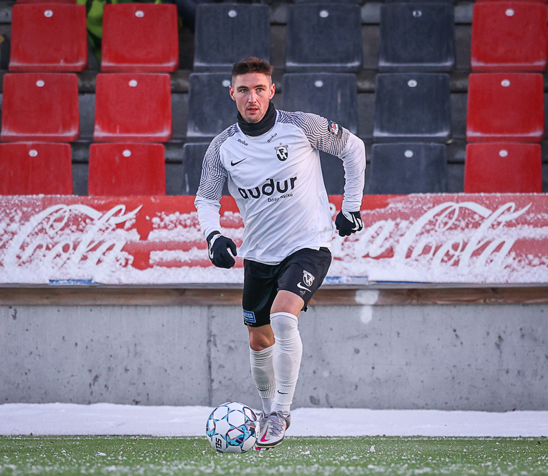 Kristinn Freyr skoraði fyrir FH-inga gegn Fylki