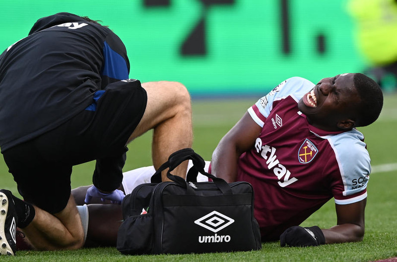 Zouma meiddist gegn Chelsea.
