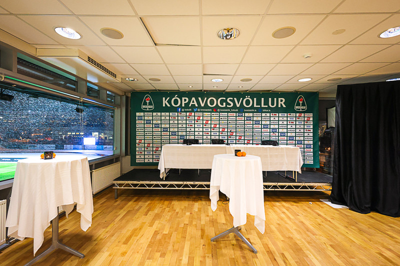 Myndaveisla: Kafaldsbylur þegar Real Madrid kom í Kópavoginn