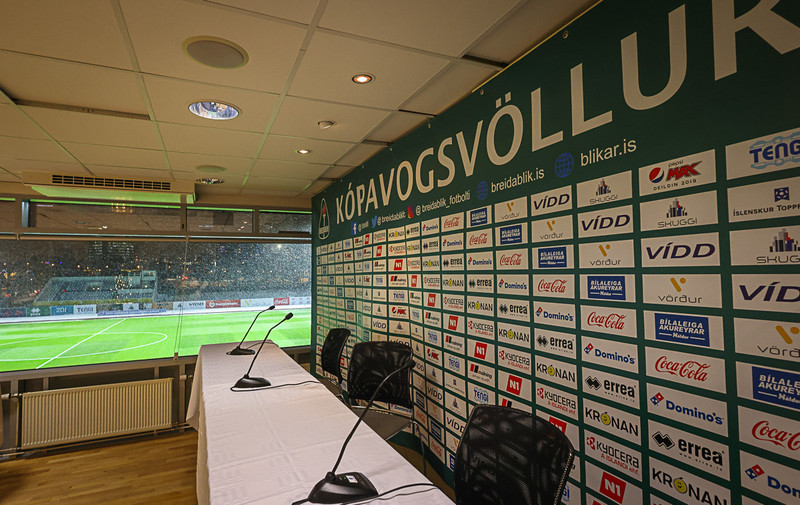 Myndaveisla: Kafaldsbylur þegar Real Madrid kom í Kópavoginn