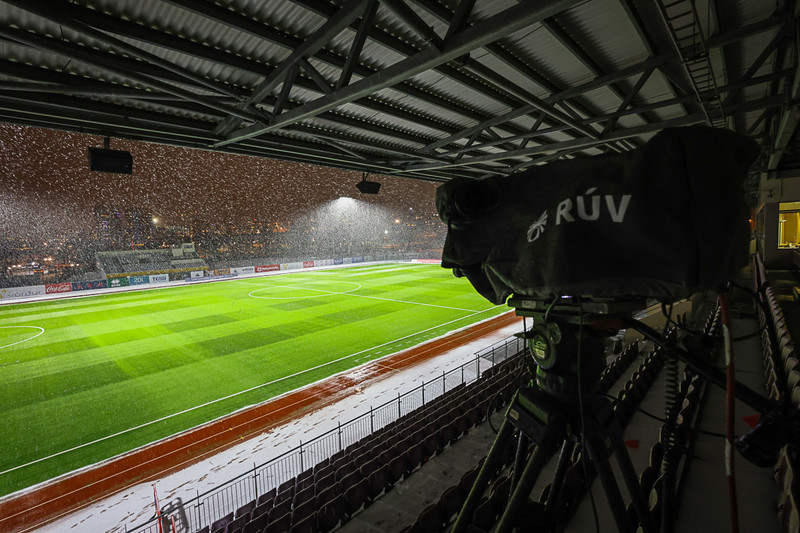 Myndaveisla: Kafaldsbylur þegar Real Madrid kom í Kópavoginn