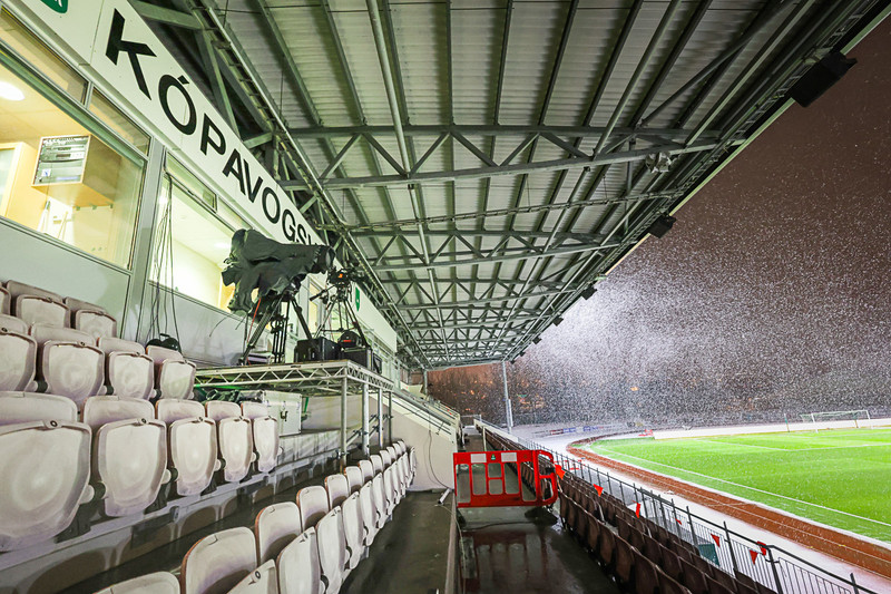 Myndaveisla: Kafaldsbylur þegar Real Madrid kom í Kópavoginn