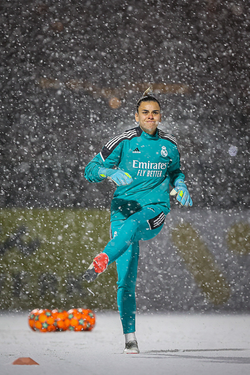Myndaveisla: Kafaldsbylur þegar Real Madrid kom í Kópavoginn