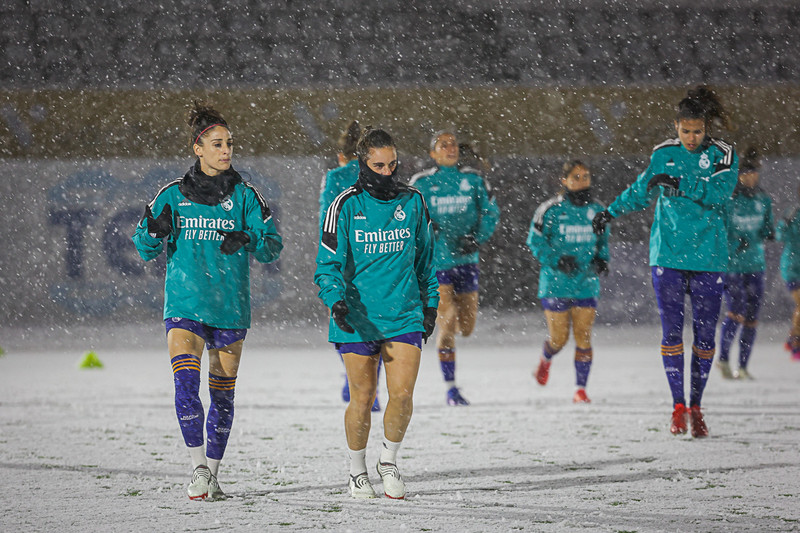 Myndaveisla: Kafaldsbylur þegar Real Madrid kom í Kópavoginn