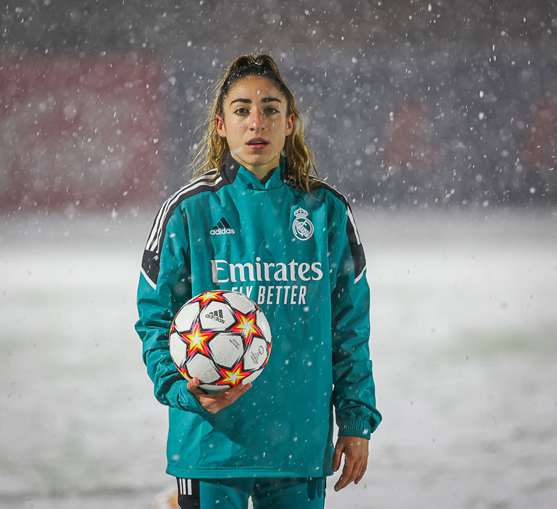 Myndaveisla: Kafaldsbylur þegar Real Madrid kom í Kópavoginn