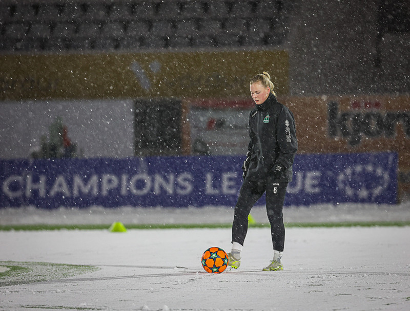 Myndaveisla: Kafaldsbylur þegar Real Madrid kom í Kópavoginn