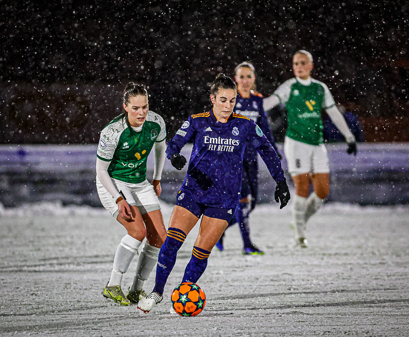 Myndaveisla: Kafaldsbylur þegar Real Madrid kom í Kópavoginn