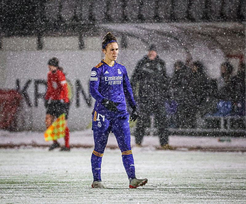 Myndaveisla: Kafaldsbylur þegar Real Madrid kom í Kópavoginn