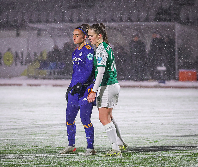 Myndaveisla: Kafaldsbylur þegar Real Madrid kom í Kópavoginn