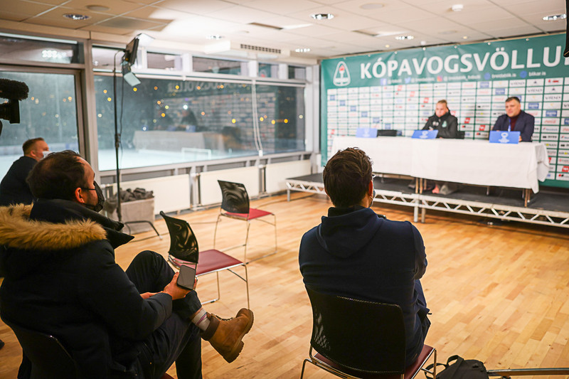 Myndaveisla: Kafaldsbylur þegar Real Madrid kom í Kópavoginn