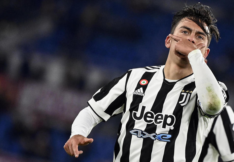 Paulo Dybala skoraði fyrir Juventus
