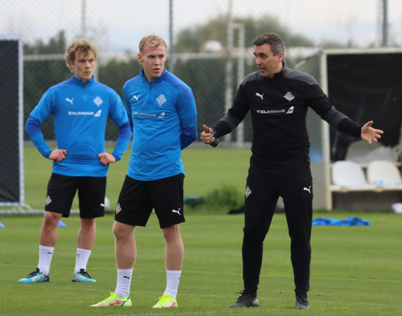 'Hann er, tæknilega séð, einn af okkur betri leikmönnum sem eru að spila á Íslandi og þótt víðar væri leitað'