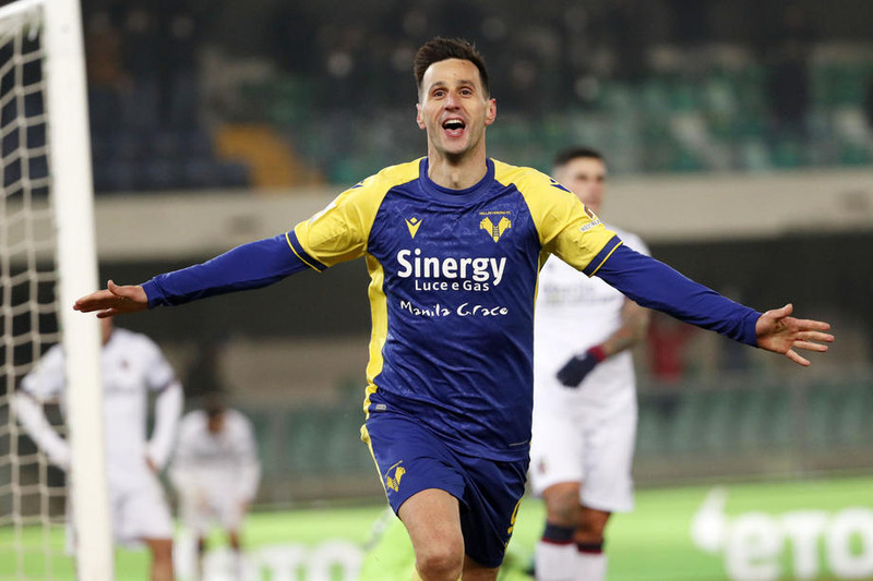 Ítalía: Kalinic tryggði Verona stigin þrjú
