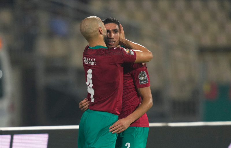 Achraf Hakimi skoraði sturlað sigurmark fyrir Marokkó