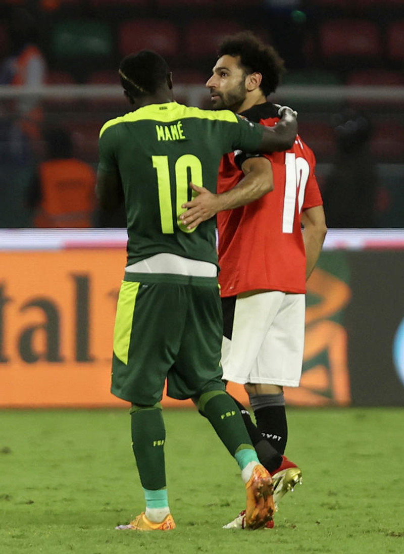Mane bestur í Afríku - Hafði betur gegn Salah og Mendy
