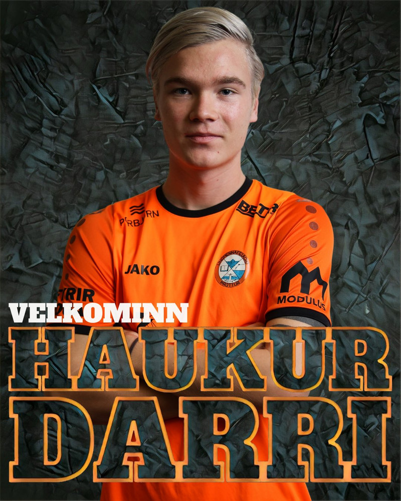 Haukur Darri Pálsson skoraði tvö í sigri Þróttara