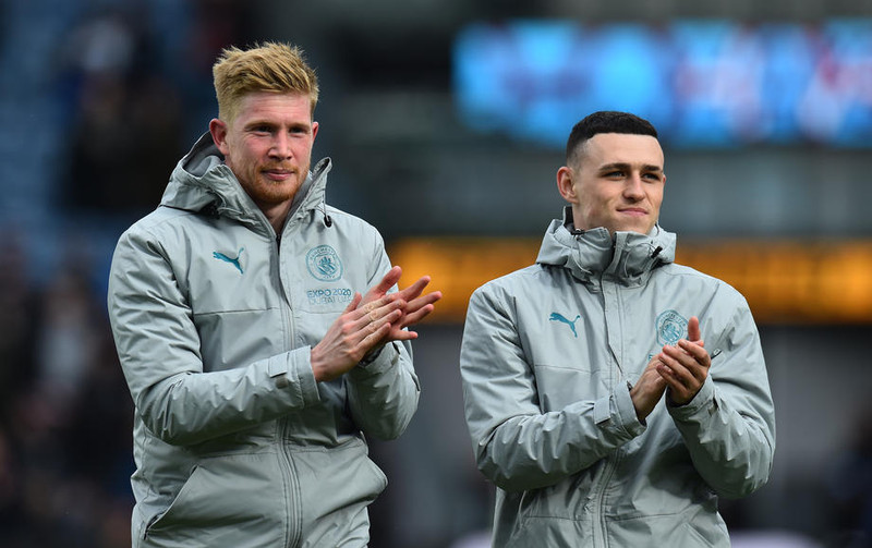 <b>Miðjumaður: Kevin de Bruyne (Manchester City)</b> - Sá til þess að West Ham fékk ekki mikið að hafa boltann.