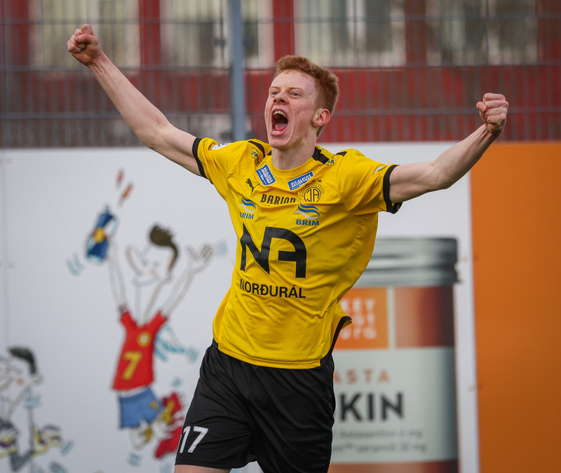 Marki fagnað.