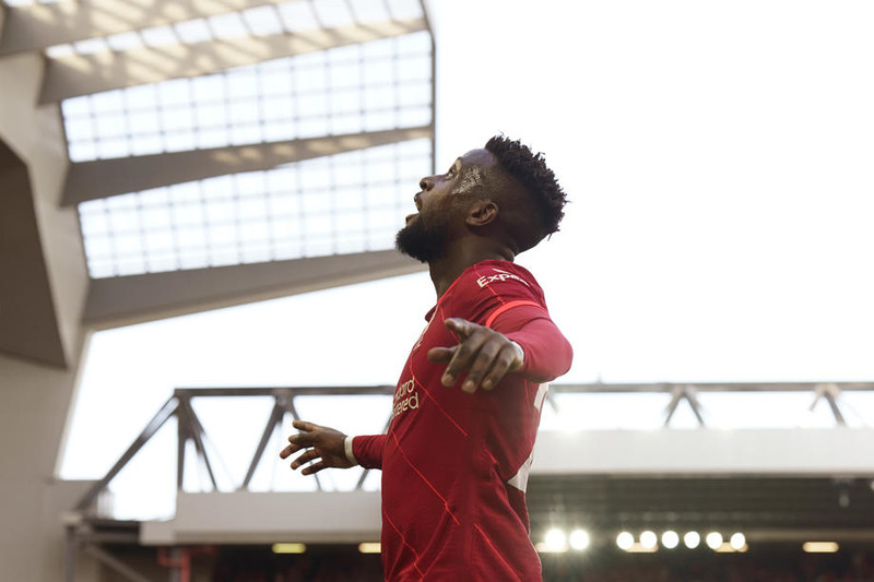 Divock Origi er Liverpool goðsögn.