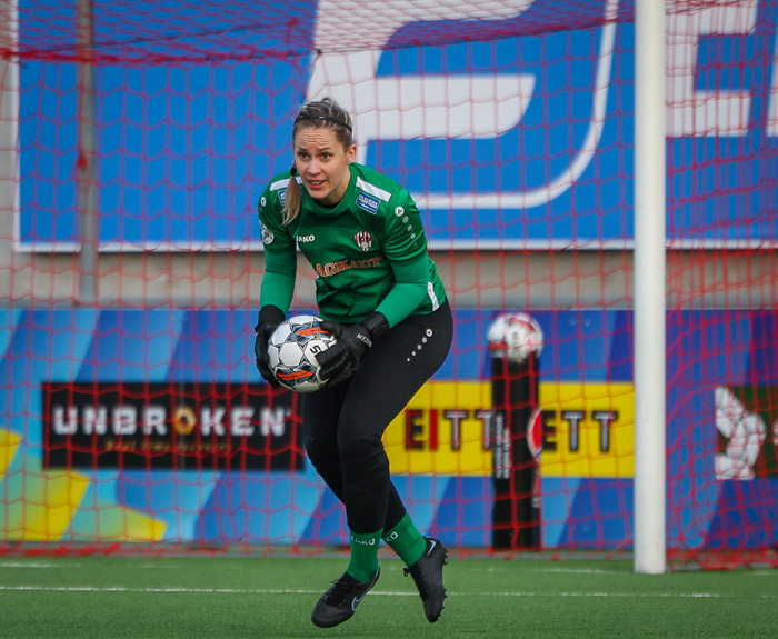 Íris Dögg Gunnarsdóttir, markvörður Þróttar.