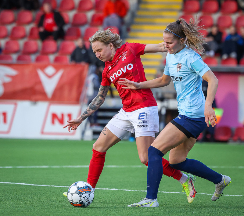 Þórdís Hrönn Sigfúsdóttir skoraði tvö