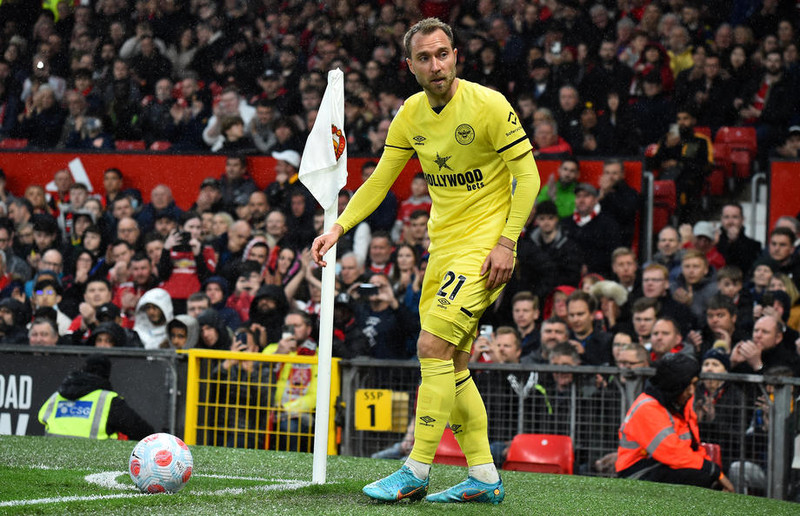 Christian Eriksen er 30 ára.