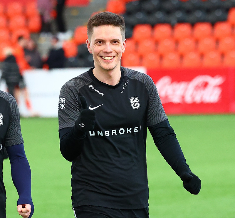 Sjáðu markið: Ingó Sig skoraði með skoti fyrir aftan miðju