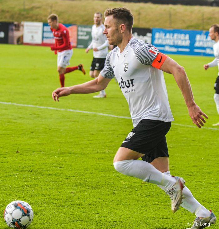 Matthías Vilhjálmsson, fyrirliði FH.