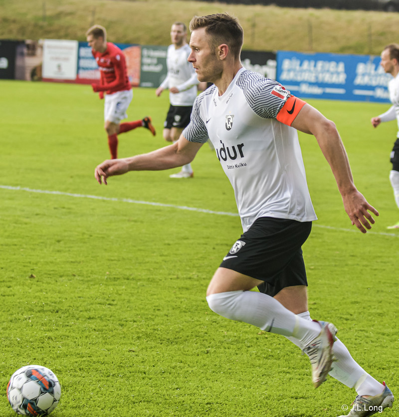 Matthías Vilhjálmsson, fyrirliði FH.