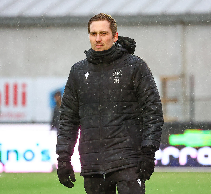 <b>Guðni Þór Einarsson, þjálfari HK.</b>