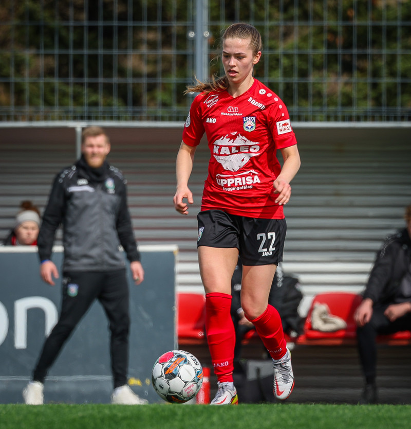 Æfingaleikur: Sigrún Eva skoraði tvö í sigri á Fjölni