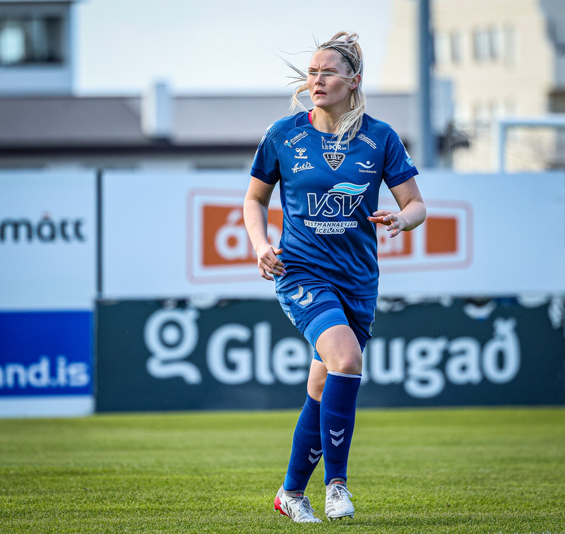 Þórhildur í leik með ÍBV í sumar.