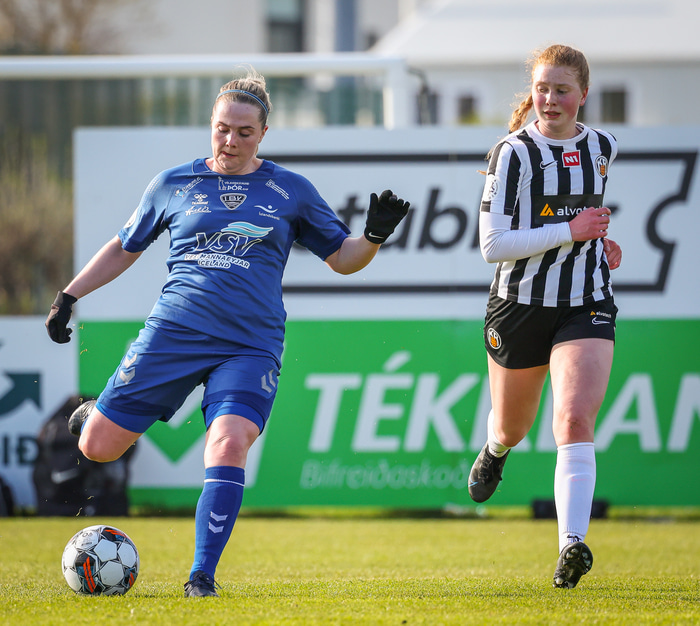 Júlíana Sveinsdóttir gerði fyrsta deildarmark sitt