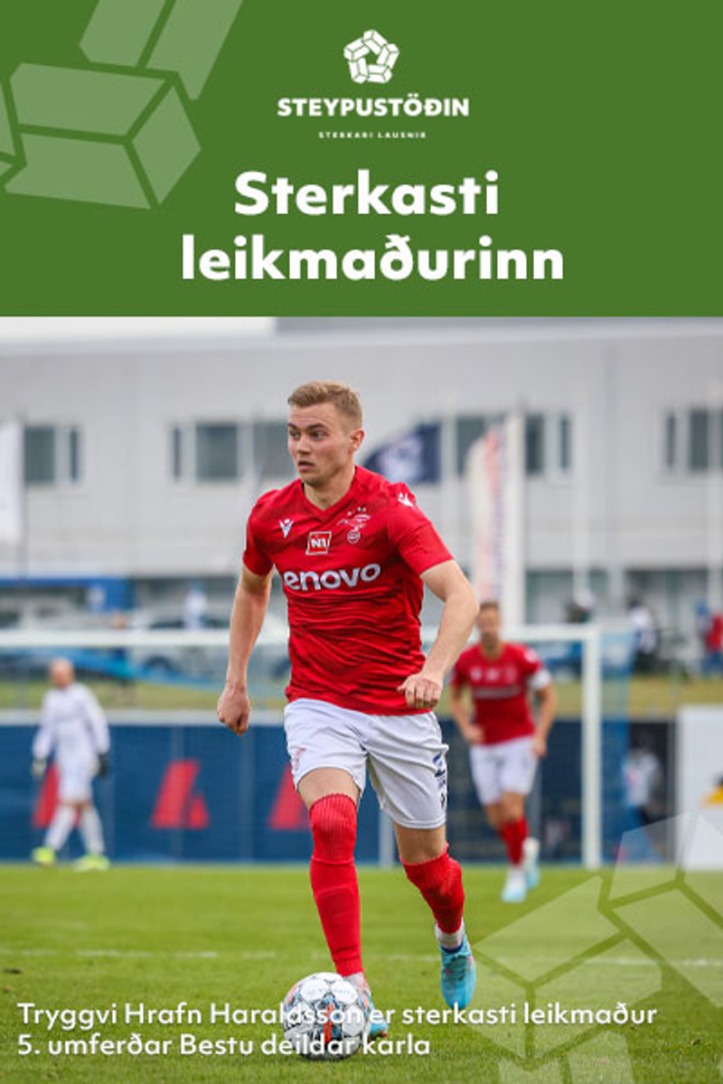 Tryggvi er leikmaður umferðarinnar.