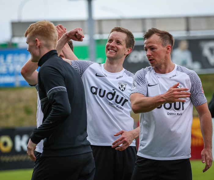 'Hópurinn var þéttur og við náðum góðum úrslitum, komum oft sterkir til baka og svona. Það myndaðist sterk heild í gegnum sumarið'