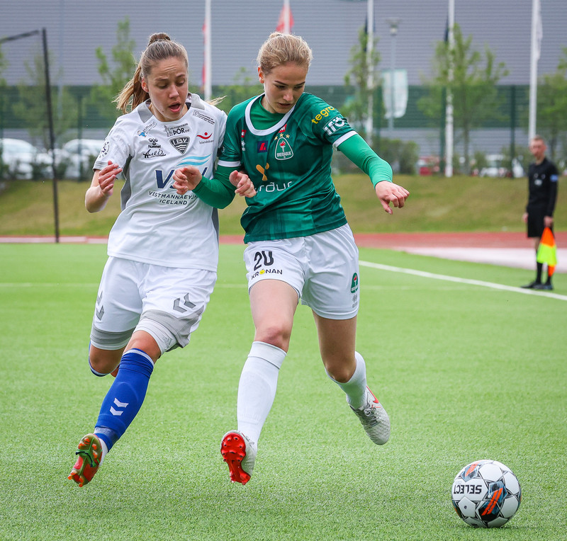 Myndaveisla frá óvæntum sigri ÍBV gegn Breiðabliki