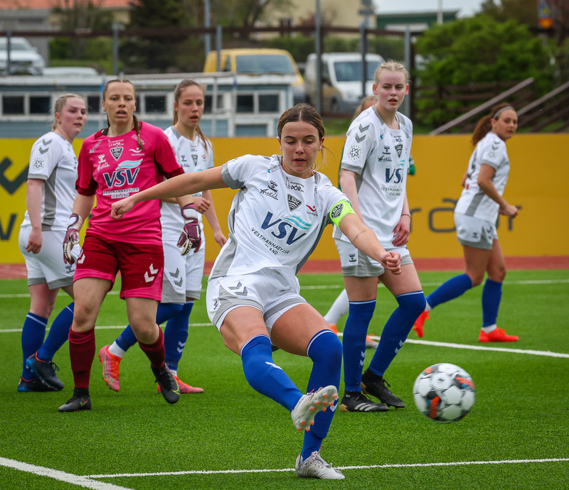 Myndaveisla frá óvæntum sigri ÍBV gegn Breiðabliki