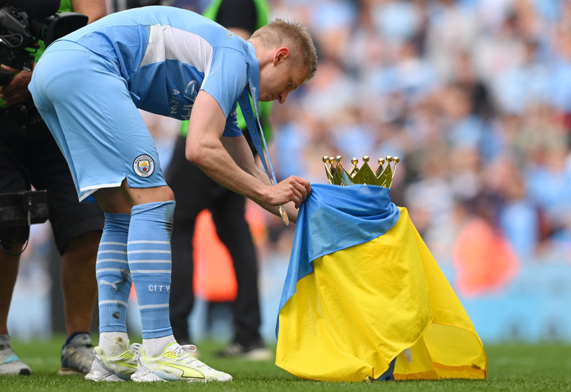 Stones: Zinchenko er yfirleitt mjög hress
