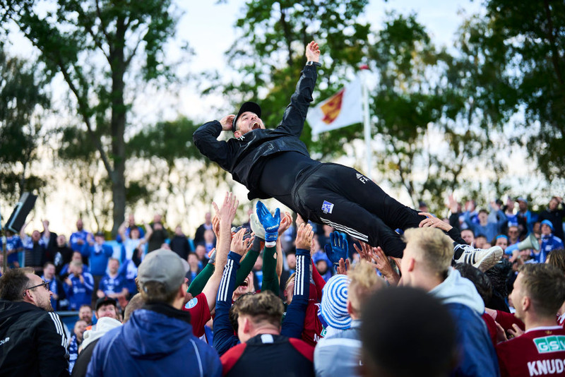 Freyr náði frábærum árangri með Lyngby.