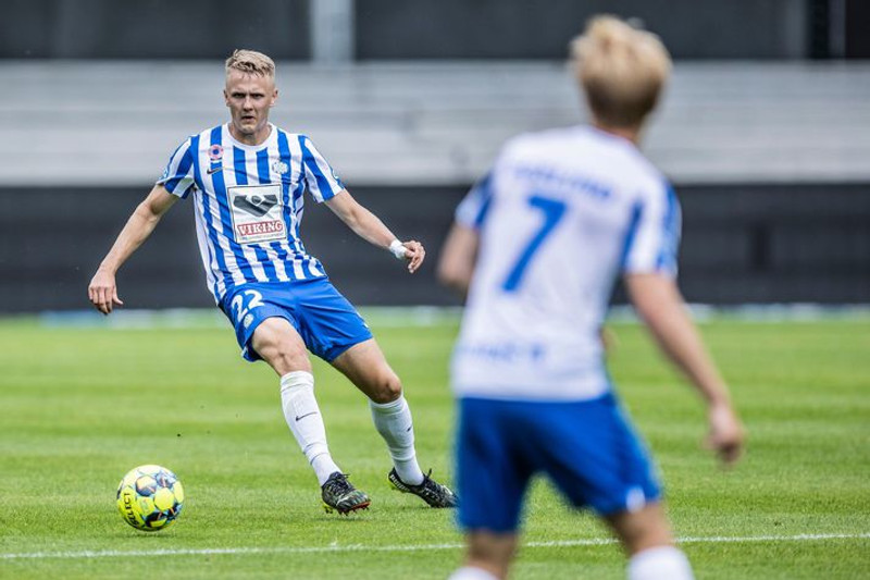 Í leik með Esbjerg