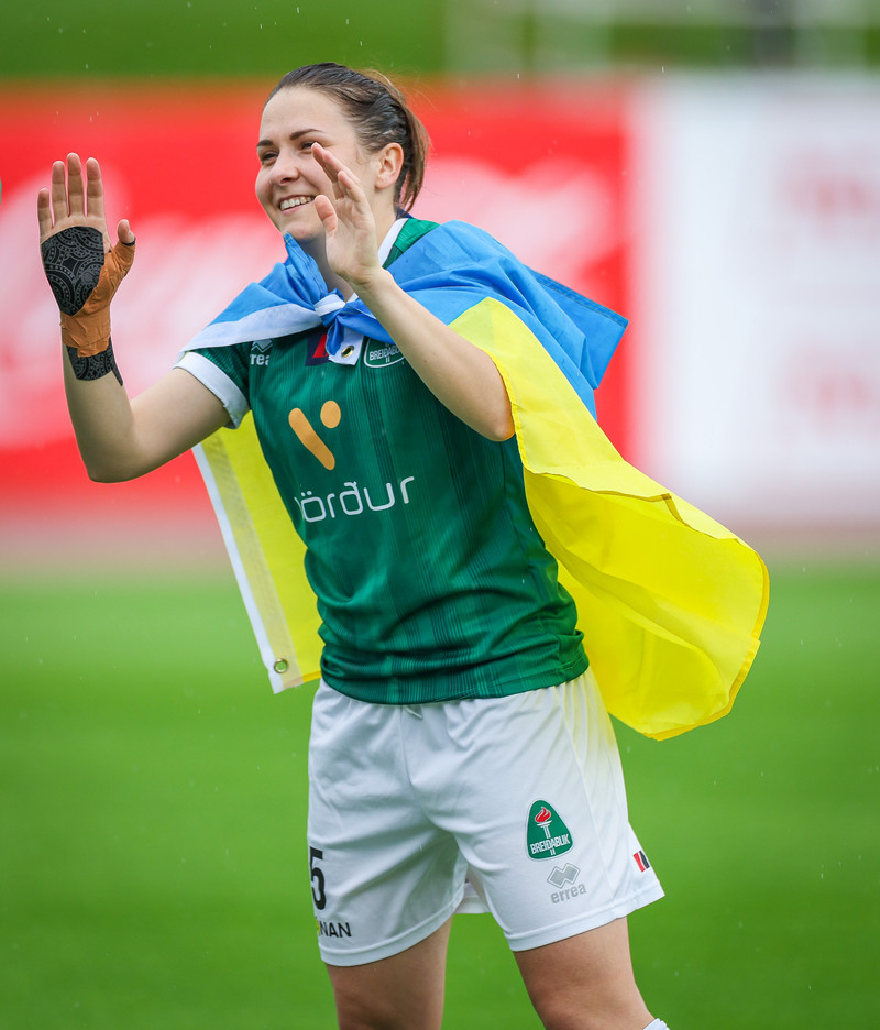 Myndaveisla: Valur vann Breiðablik í toppslagnum