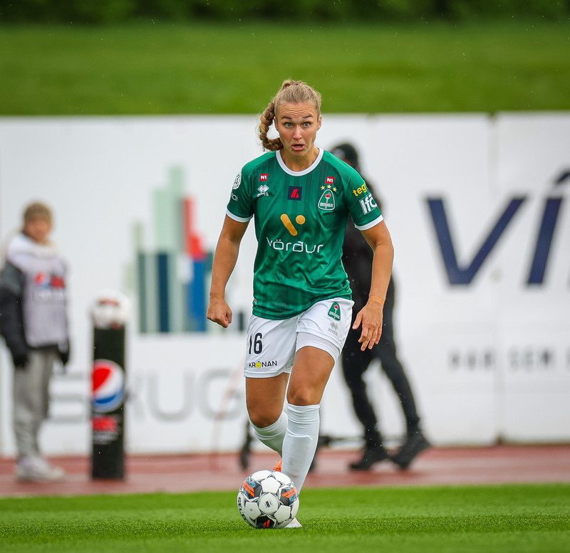 Myndaveisla: Valur vann Breiðablik í toppslagnum