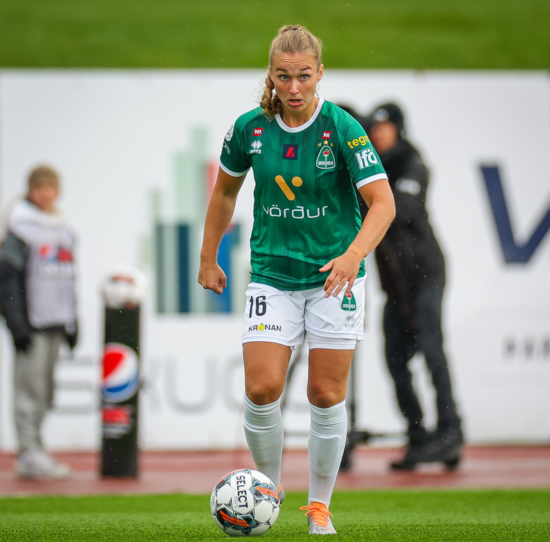 Myndaveisla: Valur vann Breiðablik í toppslagnum