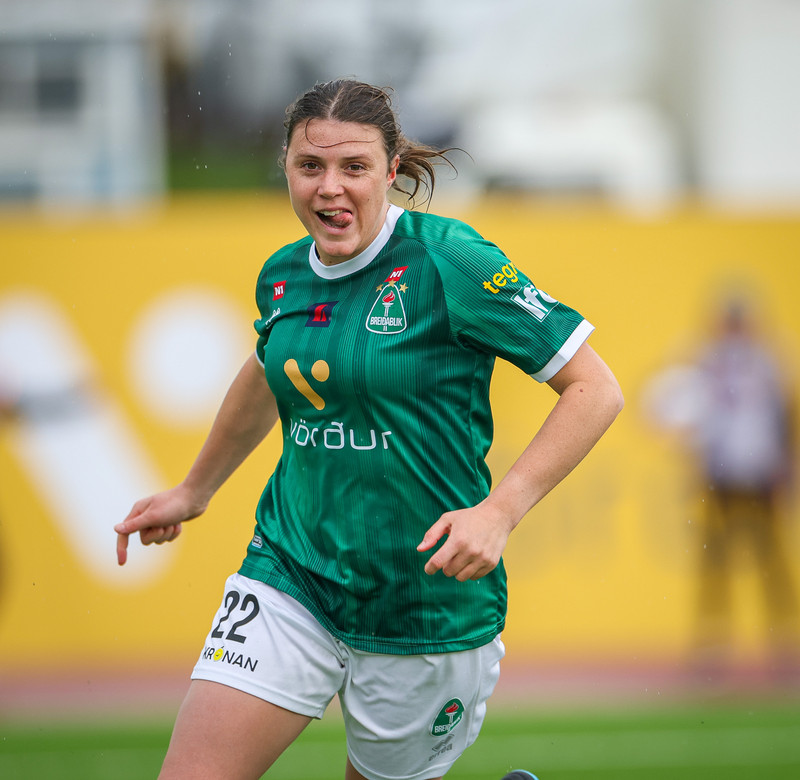 Myndaveisla: Valur vann Breiðablik í toppslagnum