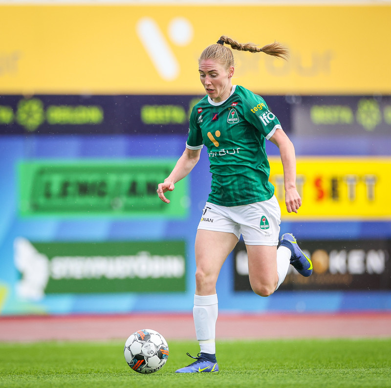 Myndaveisla: Valur vann Breiðablik í toppslagnum